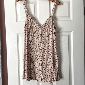 Torrid. Swing Baby Doll Floral Printed Cami.